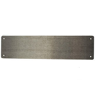 Atlantic Finger Plate Pre-Drilled with Screws - 300 W x 75mm H
