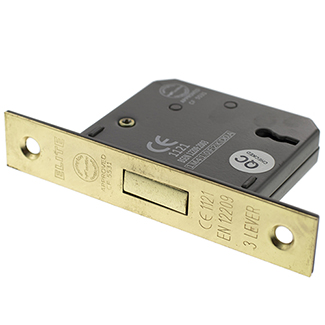 Atlantic Elite 2.5 Inch 3 Lever Key Deadlock - CE Certifire