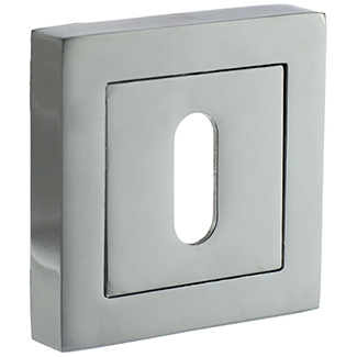 Atlantic Status Key Escutcheons on S4 Square Rose - 51mm W