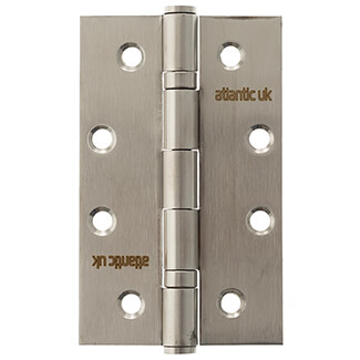 Atlantic 4 Inch Ball Bearing Hinges - Slim Knuckle - 63mm W x 2.5mm T