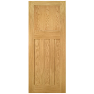 Joseph Miles Camberly Internal Door with 4 Panel - Unfinished Oak