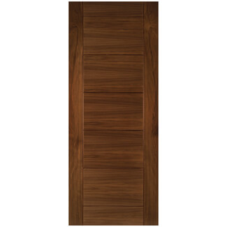Joseph Miles Toledo Internal Fire Door with 7 Panel - Prefinished Walnut
