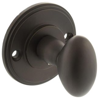Atlantic Millhouse Oval WC Turn And Release - Solid Brass - 43mm Dia