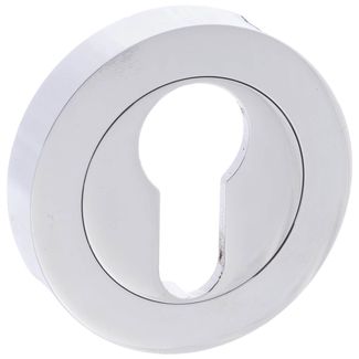 Atlantic Mediterranean Euro Escutcheons on Round Rose - 51mm Dia