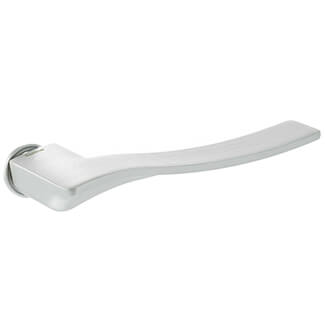 Atlantic Forme Olimpia Lever Door Handle On Concealed Round Rose - Satin Chrome