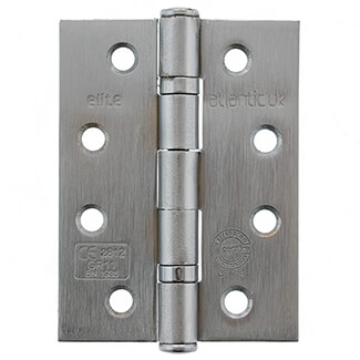 Atlantic 4 Inch Ball Bearing Hinges - Grade 11 Fire Rated - 76mm W x 3mm T