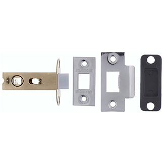 Atlantic 2.5 Inch Bolt Through Tubular Latch - Heavy Duty Double Sprung