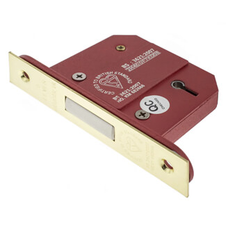 Atlantic Elite 3 Inch 5 Lever Key Deadlock - CE Marked