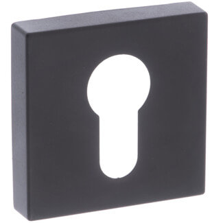 Atlantic CleanTouch Anti-Bac Euro Escutcheons on Minimal Square Rose - 50mm W