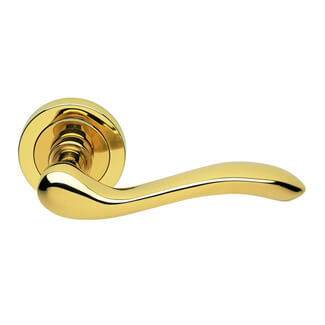 Carlisle Brass Apollo Lever on Round Rose