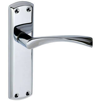 Joseph Miles Monza Latch Lever On Backplate Door Handle Set