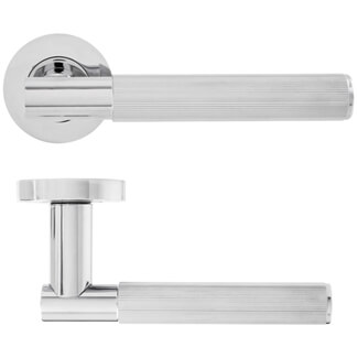 Joseph Miles Linear Insignia Lever On Rose