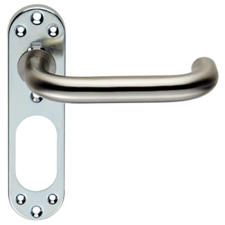 Carlisle Brass Eurospec Steelworx Safety Lever On Inner Steel Backplate