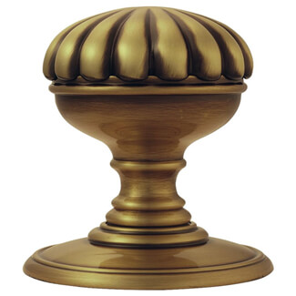 Carlisle Brass Delamain Flower Design Door Knob