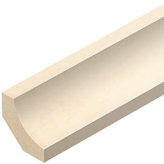 Cheshire Moulding Scotia in Light Hardwood - 2400mm Length - Bundle of 8