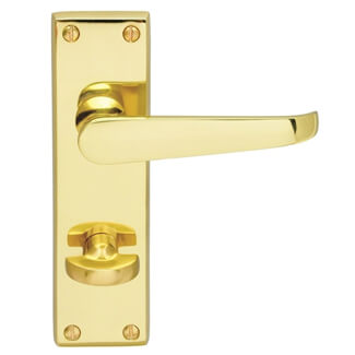 Carlisle Brass Contract Victorian Lever Door Handle For Bathroom Furniture