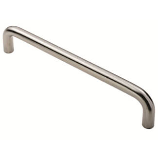 Carlisle Brass Eurospec Round Bar D-Shaped Pull Handle - 469mm