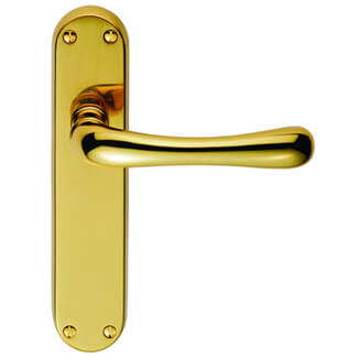 Carlisle Brass Ibra Lever on Latch Backplate