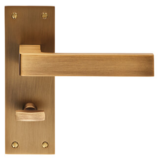 Carlisle Brass Sasso 150 x 50mm Lever Handle For Bathroom Furniture - Privacy