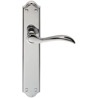 Carlisle Brass Madrid Latch Lever Door Handle On Backplate