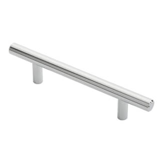 Carlisle Brass Polished Chrome Steel T-Bar Cylindrical Handle