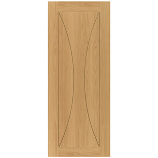Joseph Miles Bellora Internal Fire Door with 3 Panel - Prefinished Oak