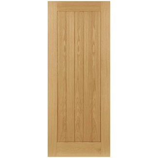 Joseph Miles Norfolk Internal Fire Door with 5 Panel - Prefinished Oak