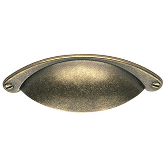 Carlisle Brass Fingertip Cup Pattern Handle