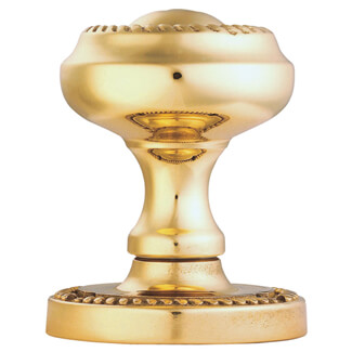 Carlisle Brass Georgian Polished Brass Traditional Mortice Knob