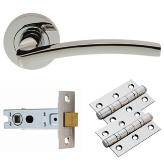 Carlisle Brass Tavira Door Lever Handle Latch Pack
