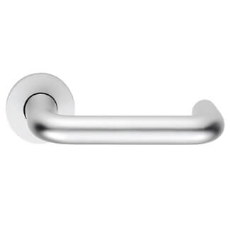 Carlisle Brass Eurospec Satin Anodised Aluminium Round Bar Lever Handle