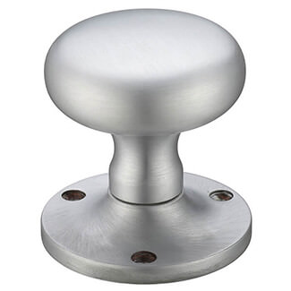 LPD Sculptor Satin Chrome Door Handle Pack - 57 W x 62mm H