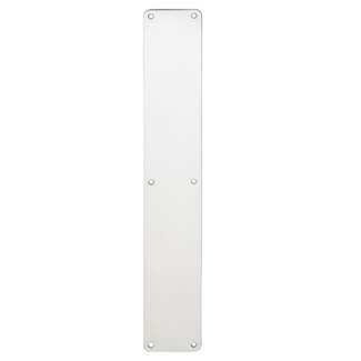 Carlisle Brass Eurospec 500 x 75mm Steelwork Plain Finger Plate - Bright Stainless Steel