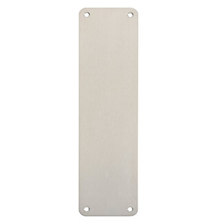 Carlisle Brass Eurospec Steelwork Stainless Steel Finger Plate - 300 x 75mm