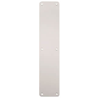 Carlisle Brass Eurospec Plain Satin Anodised Aluminium Finger Plate