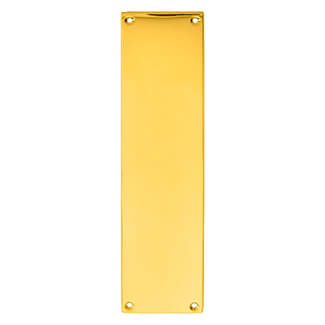 Carlisle Brass Traditional Plain Finger Plate - 298 x 73mm