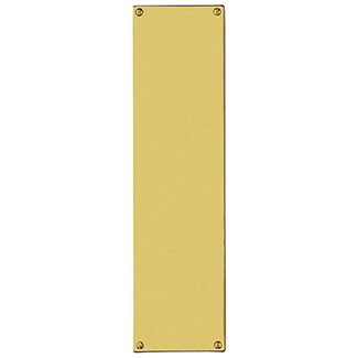 Carlisle Brass Finger Plate Flat Sheet - Polished Brass