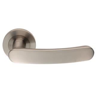 Carlisle Brass Eurospec Steelworx Berlino Curved Bold-Face Lever with Rounded Ends