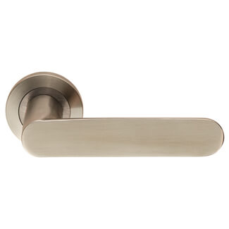 Carlisle Brass Eurospec Steelworx Parigi Straight Bold Flat Faced Lever on Rose
