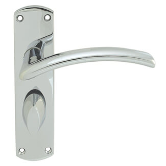 Carlisle Brass Serozzetta Tres Lever with Privacy Lock on Backplate
