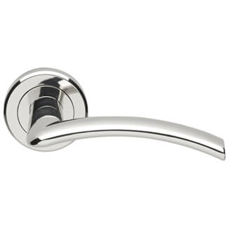 Carlisle Brass Serozzetta Tres Sleek Designer Lever on Round Rose
