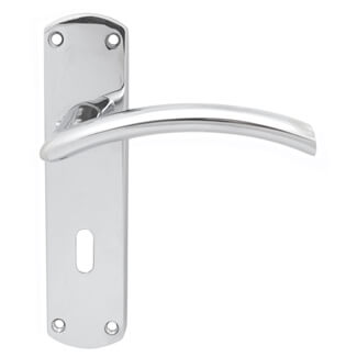 Carlisle Brass Serozzetta Tres Lever with Lock Profile on Backplate