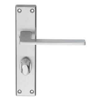 Carlisle Brass Serozzetta Zone Lever with Privacy Lock on Backplate