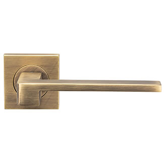 Carlisle Brass Serozzetta Equi Lever Handle on Square Rose