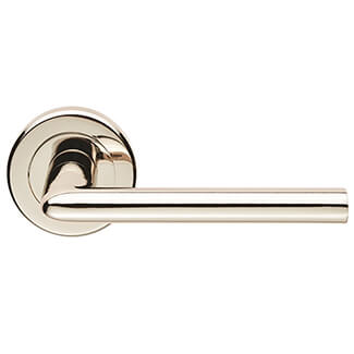 Carlisle Brass Serozzetta Dieci Lever Handle on Round Rose