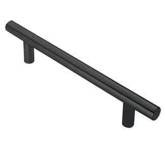 Atlantic T-Bar Pull Handle Bolt Through 450mm L - Matt Black