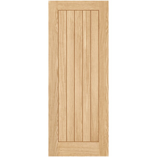 Joseph Miles Norfolk Internal Fire Door with 5 Panel - Prefinished Oak