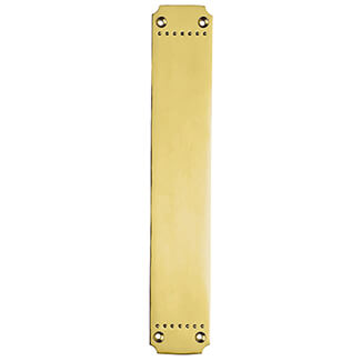 Carlisle Brass Laurin Traditional Finger Plate
