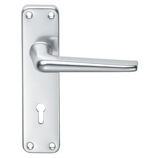 Carlisle Brass Eurospec Aluminium Lever on Backplate