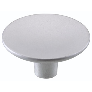 Joseph Miles Aluminium Dish Pattern Round Cupboard Knob